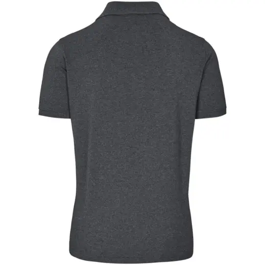 Mens Houston Stretch Golf Shirt Charcoal Back